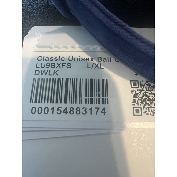 Lululemon Classic Ball Cap Wash Unisex Dilutewash/larkspur L/XL - Picture 3 of 5